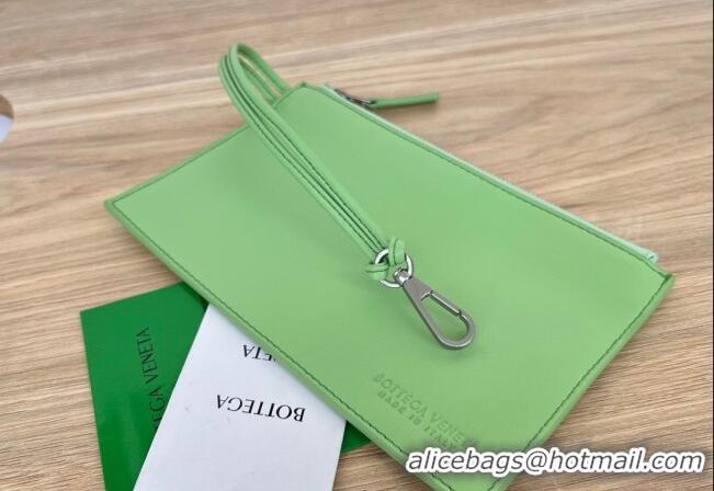 Super Quality Bottega Veneta Mini Cabat Tote Bag in Intreccio Leather 709464 Lemon Green 2025