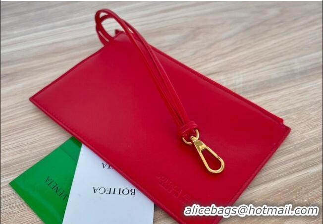 New Cheap Bottega Veneta Mini Cabat Tote Bag in Intreccio Leather 709464 Red 2025