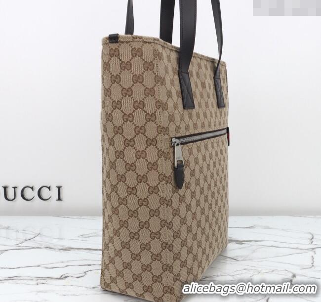 Buy Cheap Gucci Mens GG Canvas Medium Tote bag 834796 Beige 2025
