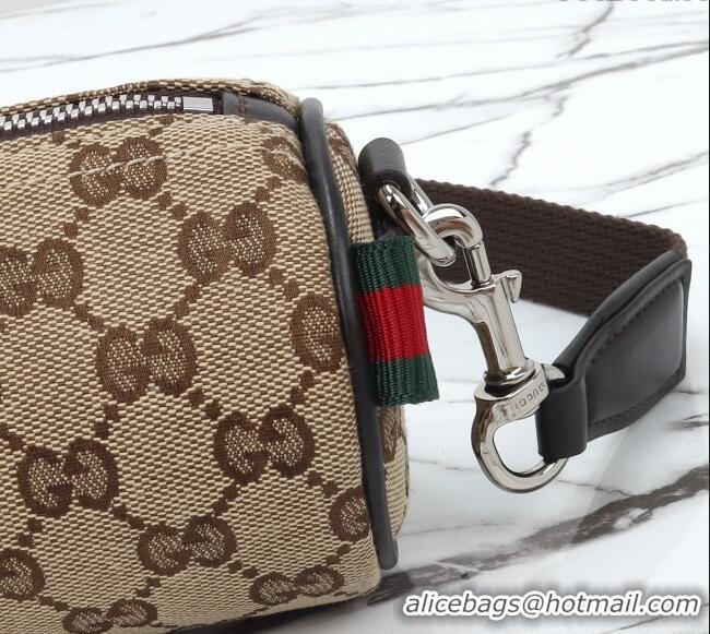 Reasonable Price Gucci Mens GG Canvas Mini Cylinder bag 834269 Beige 2025