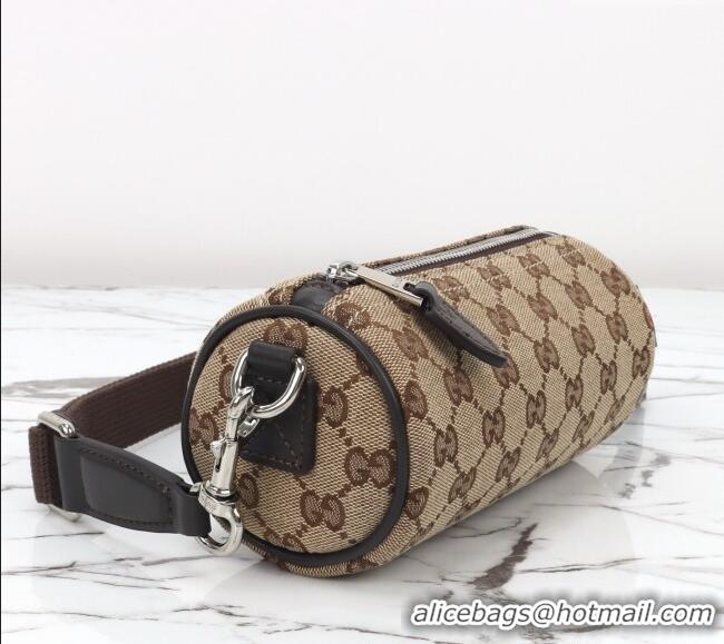 Reasonable Price Gucci Mens GG Canvas Mini Cylinder bag 834269 Beige 2025