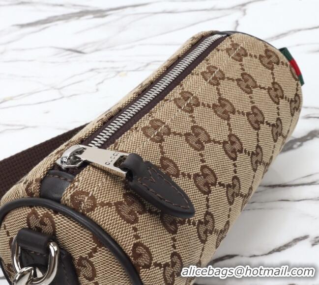 Reasonable Price Gucci Mens GG Canvas Mini Cylinder bag 834269 Beige 2025