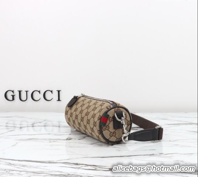 Reasonable Price Gucci Mens GG Canvas Mini Cylinder bag 834269 Beige 2025