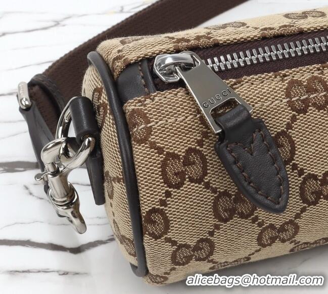 Reasonable Price Gucci Mens GG Canvas Mini Cylinder bag 834269 Beige 2025