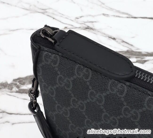 Best Price Gucci Mens GG Canvas Emblem Small Business Case 821156 Black 2025