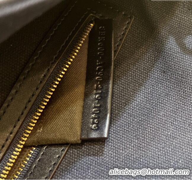 Top Grade Fendi Baguette Medium Bag in Canvas with FF embroidery 0159M Light Beige 2025