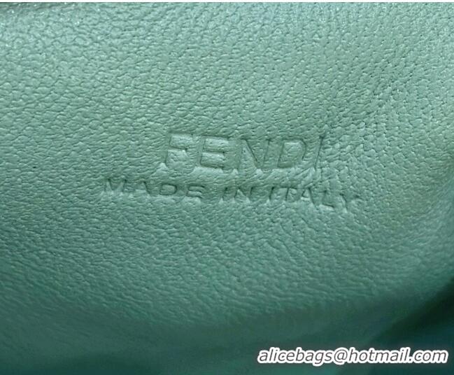 Best Price Fendi First Nano Bag Charm in Nappa Leather 80018S Light Green 2025
