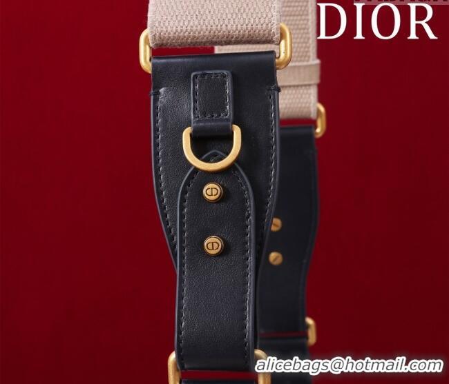 Luxury Classic Dior Small Streetchic Bag in Dior Oblique Jacquard and Smooth Calfskin 391907 Blue 2025