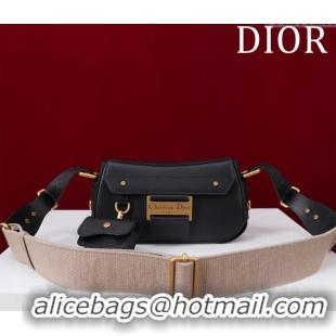 Market Sells Dior Small Streetchic Bag in Smooth Calfskin Leather 391907 Black 2025
