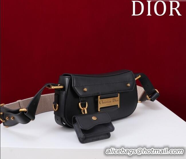Market Sells Dior Small Streetchic Bag in Smooth Calfskin Leather 391907 Black 2025