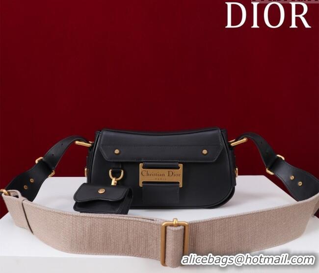 Market Sells Dior Small Streetchic Bag in Smooth Calfskin Leather 391907 Black 2025