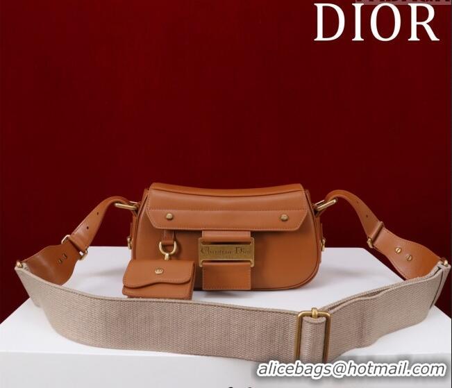 New Design Dior Small Streetchic Bag in Smooth Calfskin Leather 391907 Brown 2025