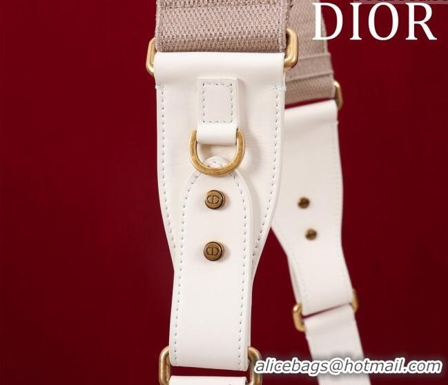 Best Price Dior Small Streetchic Bag in Smooth Calfskin Leather 391907 White 2025