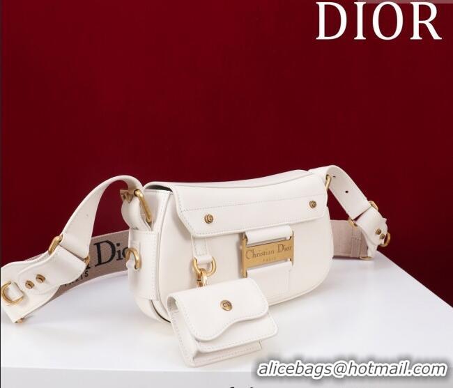 Best Price Dior Small Streetchic Bag in Smooth Calfskin Leather 391907 White 2025