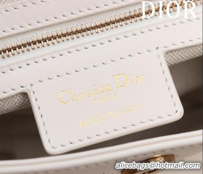 Best Price Dior Small Streetchic Bag in Smooth Calfskin Leather 391907 White 2025