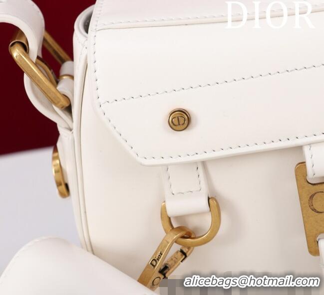 Best Price Dior Small Streetchic Bag in Smooth Calfskin Leather 391907 White 2025