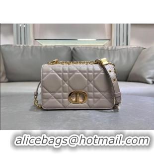 Best Product Dior Small Soft Dior Caro Bag in Macrocannage Lambskin M9252 Grey 2025