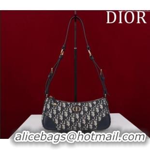 Market Sells Dior 30 Montaigne Wanderlust Mini Bag in Dior Oblique Jacquard and Smooth Calfskin 1138 Blue 2025