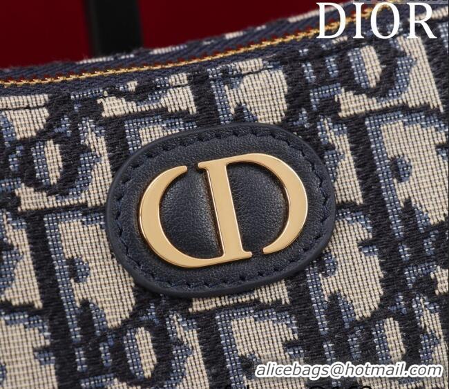Market Sells Dior 30 Montaigne Wanderlust Mini Bag in Dior Oblique Jacquard and Smooth Calfskin 1138 Blue 2025