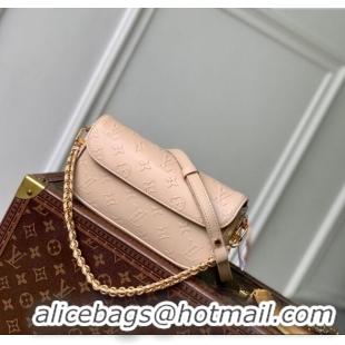 Best Price Louis Vuitton Wallet On Chain Ivy Mini Bag in Calf leather M14714 Biscuit Beige 2025