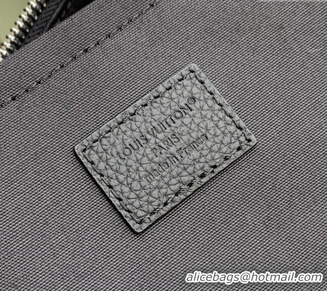 Reasonable Price Louis Vuitton Speedy Bandouliere 40 bag in Black LV Blason Denim M14136 2025