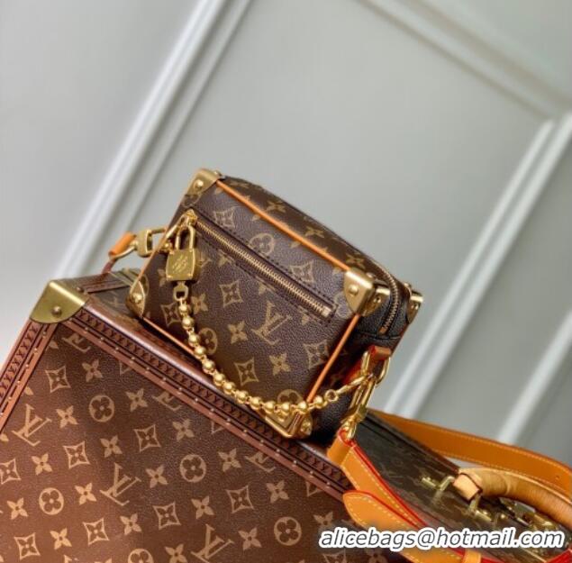 Original Cheap Louis Vuitton Mini Soft Trunk Bag Monogram Reverse Canvas M14729 2025