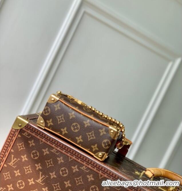 Original Cheap Louis Vuitton Mini Soft Trunk Bag Monogram Reverse Canvas M14729 2025