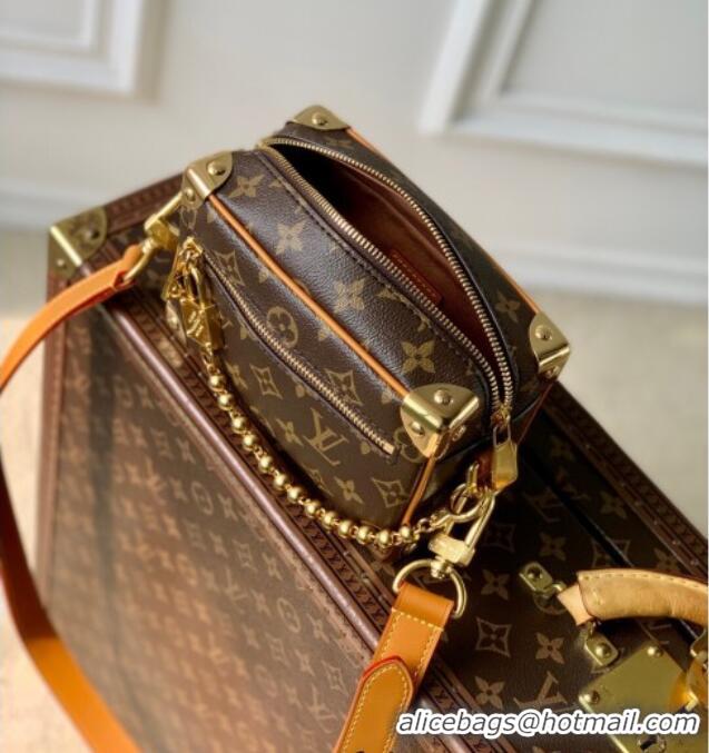 Original Cheap Louis Vuitton Mini Soft Trunk Bag Monogram Reverse Canvas M14729 2025