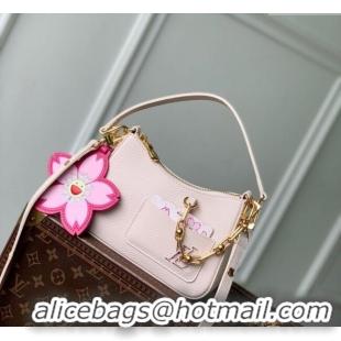 Good Quality Louis Vuitton LV x TM Marellini Bag in Epi Leather with Cherry Blossom M13101 Cheeky Pink 2025
