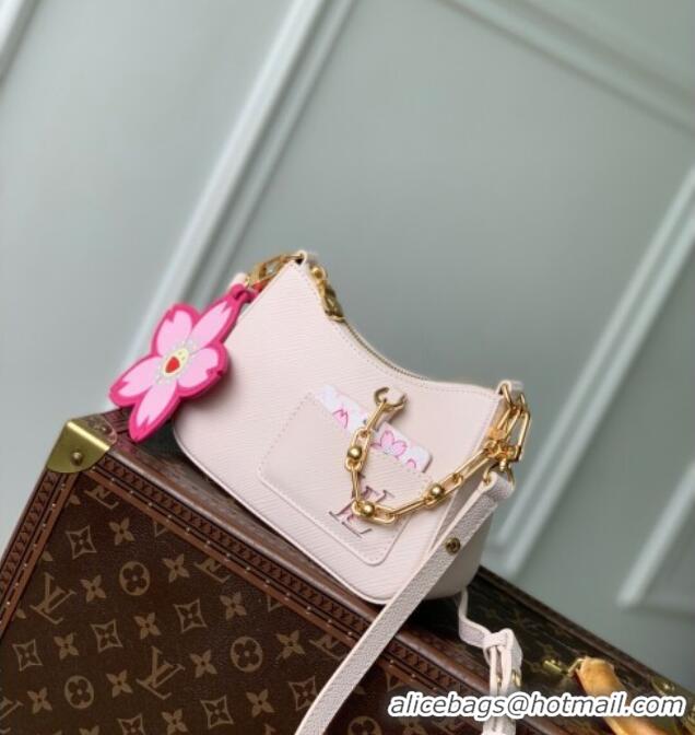 Good Quality Louis Vuitton LV x TM Marellini Bag in Epi Leather with Cherry Blossom M13101 Cheeky Pink 2025