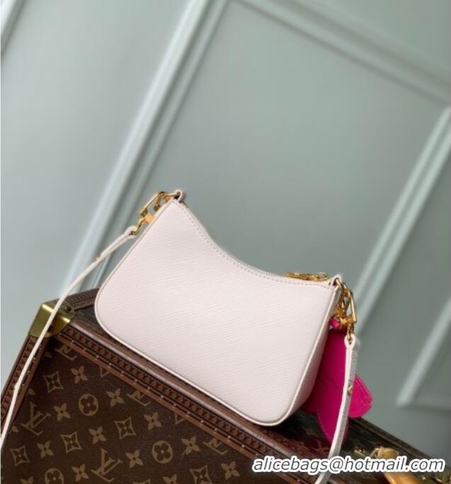 Good Quality Louis Vuitton LV x TM Marellini Bag in Epi Leather with Cherry Blossom M13101 Cheeky Pink 2025