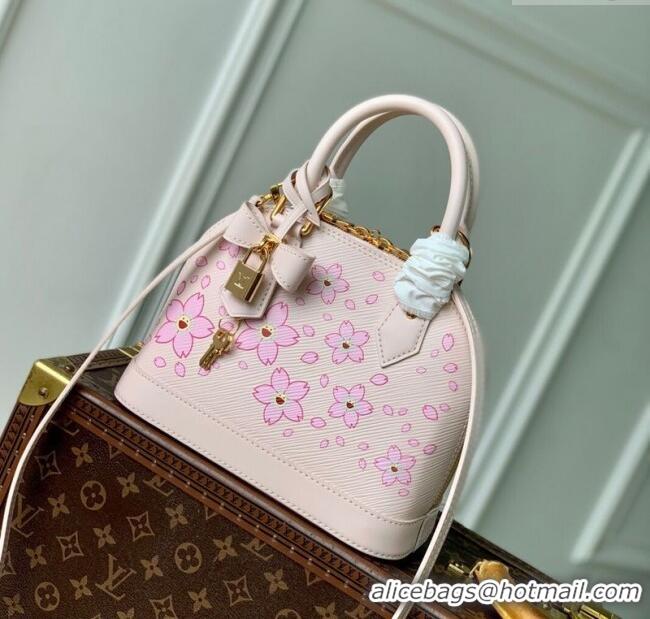 Trendy Design Louis Vuitton LV x TM Alma BB Bag in Epi Leather with Cherry Blossom M13104 Pink 2025
