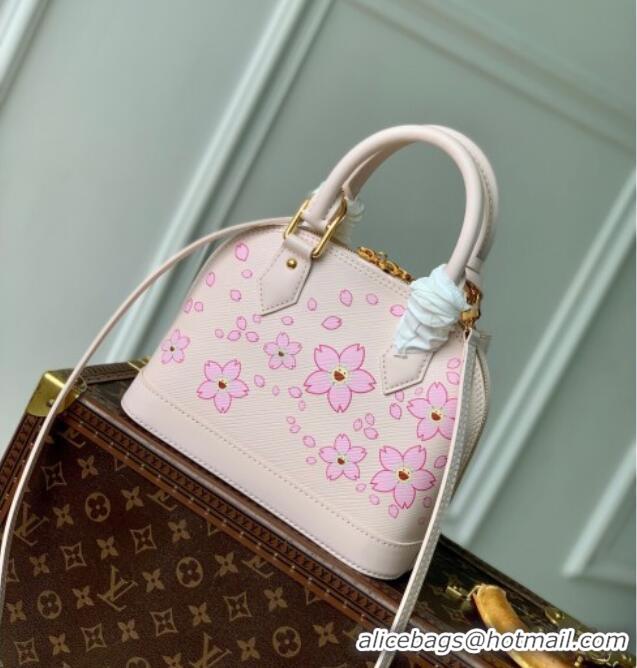Trendy Design Louis Vuitton LV x TM Alma BB Bag in Epi Leather with Cherry Blossom M13104 Pink 2025