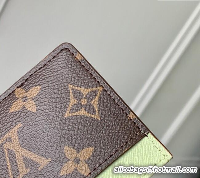 Market Sells Louis Vuitton LV x TM Card Holder Wallet in Sakura Brown Monogram Canvas with Cherry Blossom M13429 2025