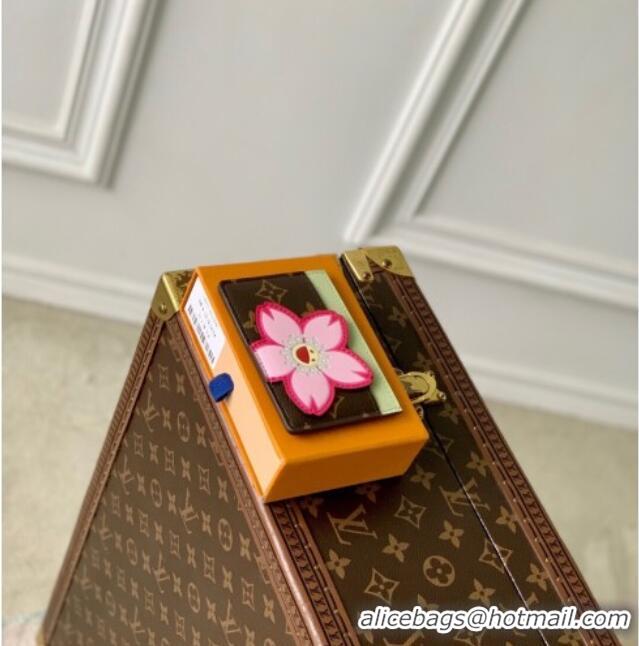 Market Sells Louis Vuitton LV x TM Card Holder Wallet in Sakura Brown Monogram Canvas with Cherry Blossom M13429 2025
