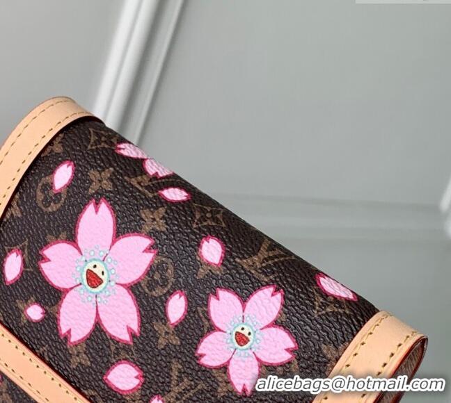 Discount Louis Vuitton LV x TM Victorine Wallet in Sakura Monogram Canvas with Cherry Blossom M13427 2025