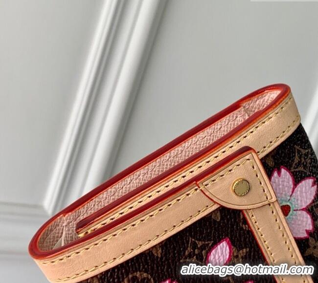 Discount Louis Vuitton LV x TM Victorine Wallet in Sakura Monogram Canvas with Cherry Blossom M13427 2025