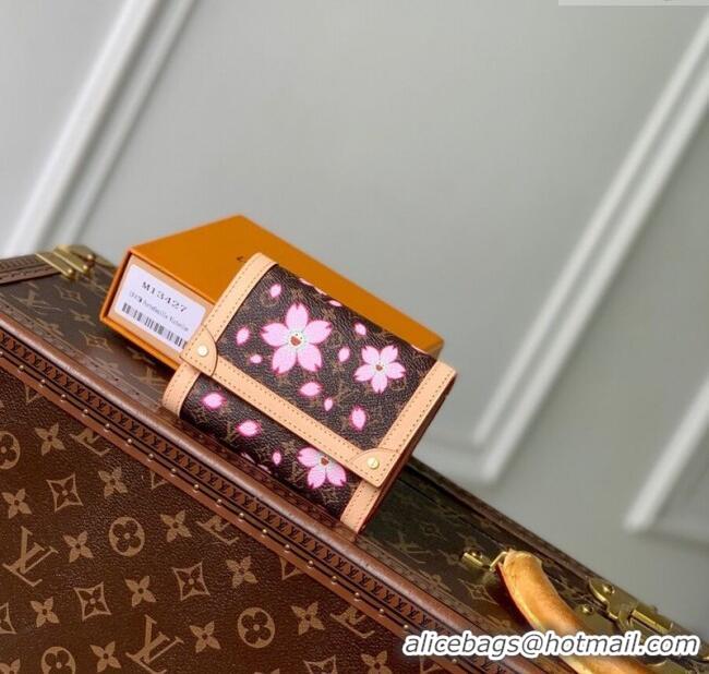 Discount Louis Vuitton LV x TM Victorine Wallet in Sakura Monogram Canvas with Cherry Blossom M13427 2025