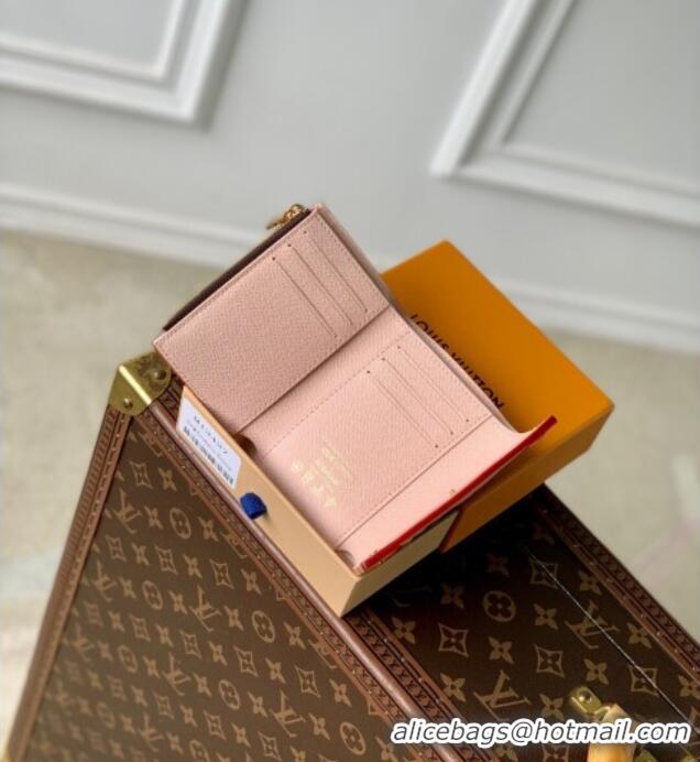 Discount Louis Vuitton LV x TM Victorine Wallet in Sakura Monogram Canvas with Cherry Blossom M13427 2025