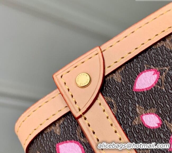 Discount Louis Vuitton LV x TM Victorine Wallet in Sakura Monogram Canvas with Cherry Blossom M13427 2025