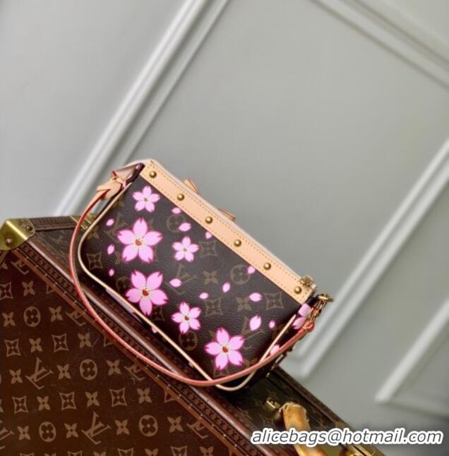 Inexpensive Louis Vuitton LV x TM Pochette Accessoires Mini bag in Sakura Monogram Canvas with Cherry Blossom M13666 202