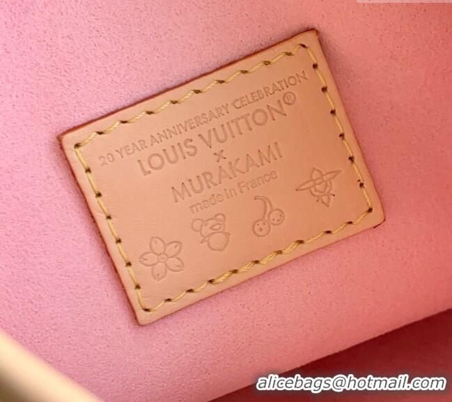 Inexpensive Louis Vuitton LV x TM Nano Bucket bag in Sakura Monogram Canvas with Cherry Blossom M13417 2025