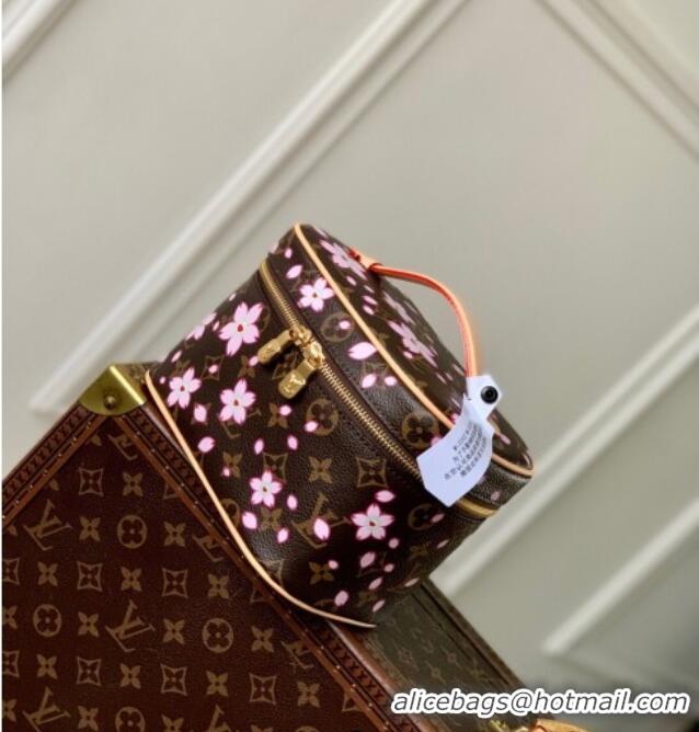 Famous Brand Louis Vuitton LV x TM Nice Mini bag in Sakura Monogram Canvas with Cherry Blossom M14181 2025