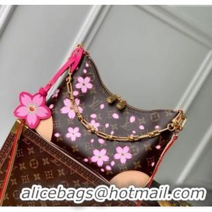 Super Quality Louis Vuitton LV x TM Boulogne PM bag in Sakura Monogram Canvas with Cherry Blossom M13265 2025