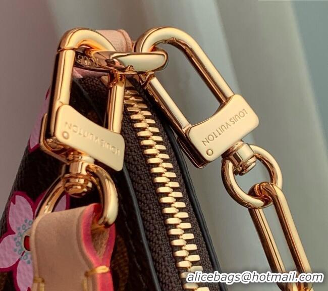 Super Quality Louis Vuitton LV x TM Boulogne PM bag in Sakura Monogram Canvas with Cherry Blossom M13265 2025