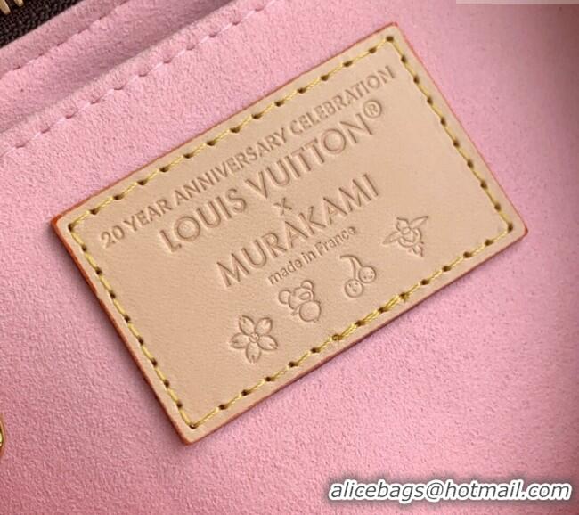 Super Quality Louis Vuitton LV x TM Boulogne PM bag in Sakura Monogram Canvas with Cherry Blossom M13265 2025