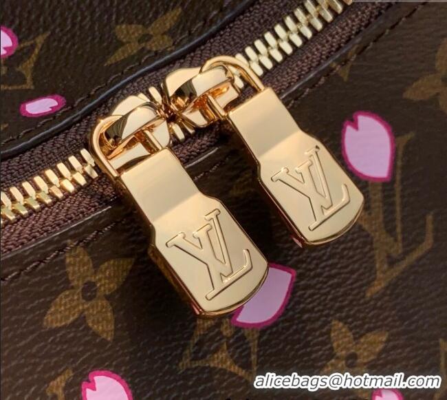 Super Quality Louis Vuitton LV x TM Boulogne PM bag in Sakura Monogram Canvas with Cherry Blossom M13265 2025