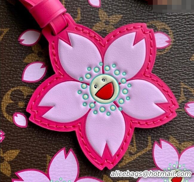 Promotional Louis Vuitton LV x TM OnTheGo PM bag in Sakura Monogram Canvas with Cherry Blossom M13269 2025