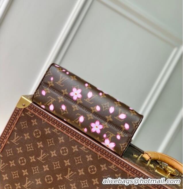 Promotional Louis Vuitton LV x TM OnTheGo PM bag in Sakura Monogram Canvas with Cherry Blossom M13269 2025