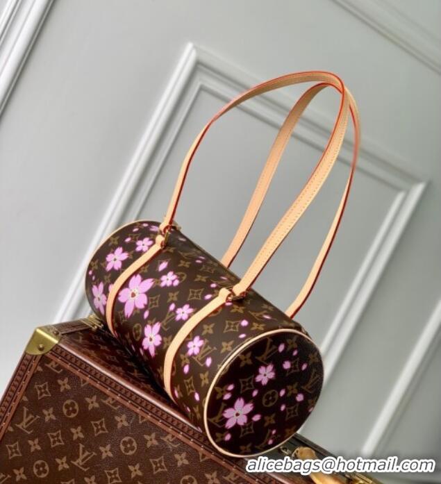 Promotional Louis Vuitton LV x TM Papillon bag in Sakura Monogram Canvas with Cherry Blossom M13097 2025